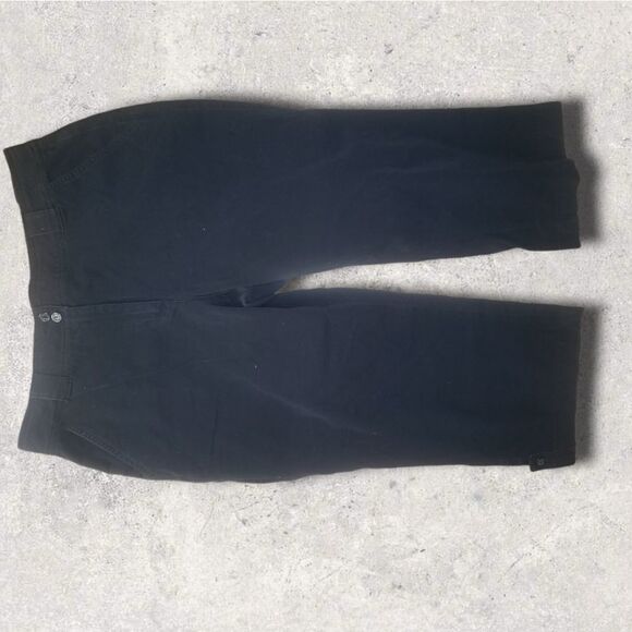 Coldwater Creek black capri pants size 14 - Picture 2 of 8